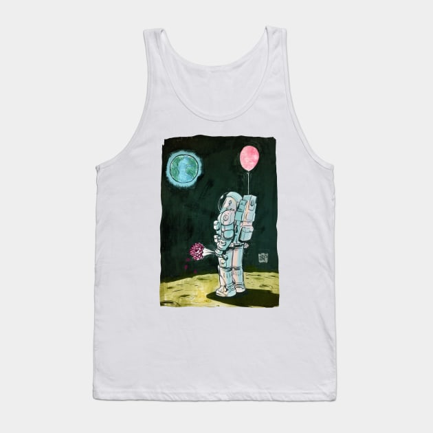 Astronaut Tank Top by francoviglino